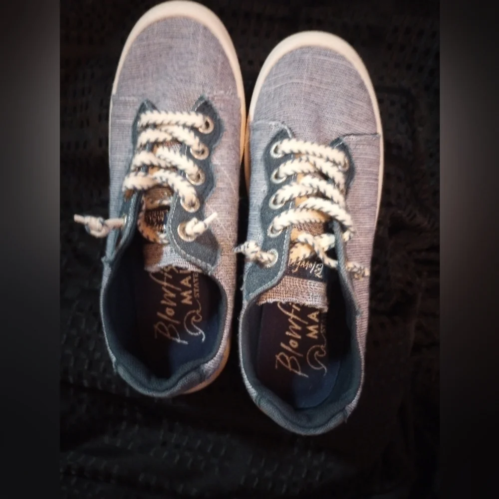 Blowfish Blue Casual Sneakers - Picture 1 of 6